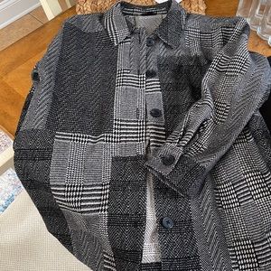 JJill oversize shirt jacket